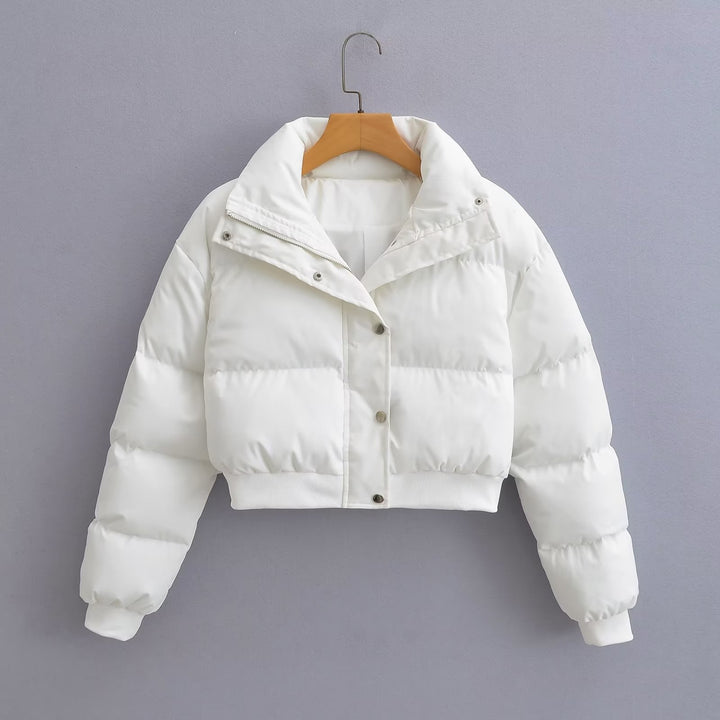Femme Cropped Puffer Jakke Stilla