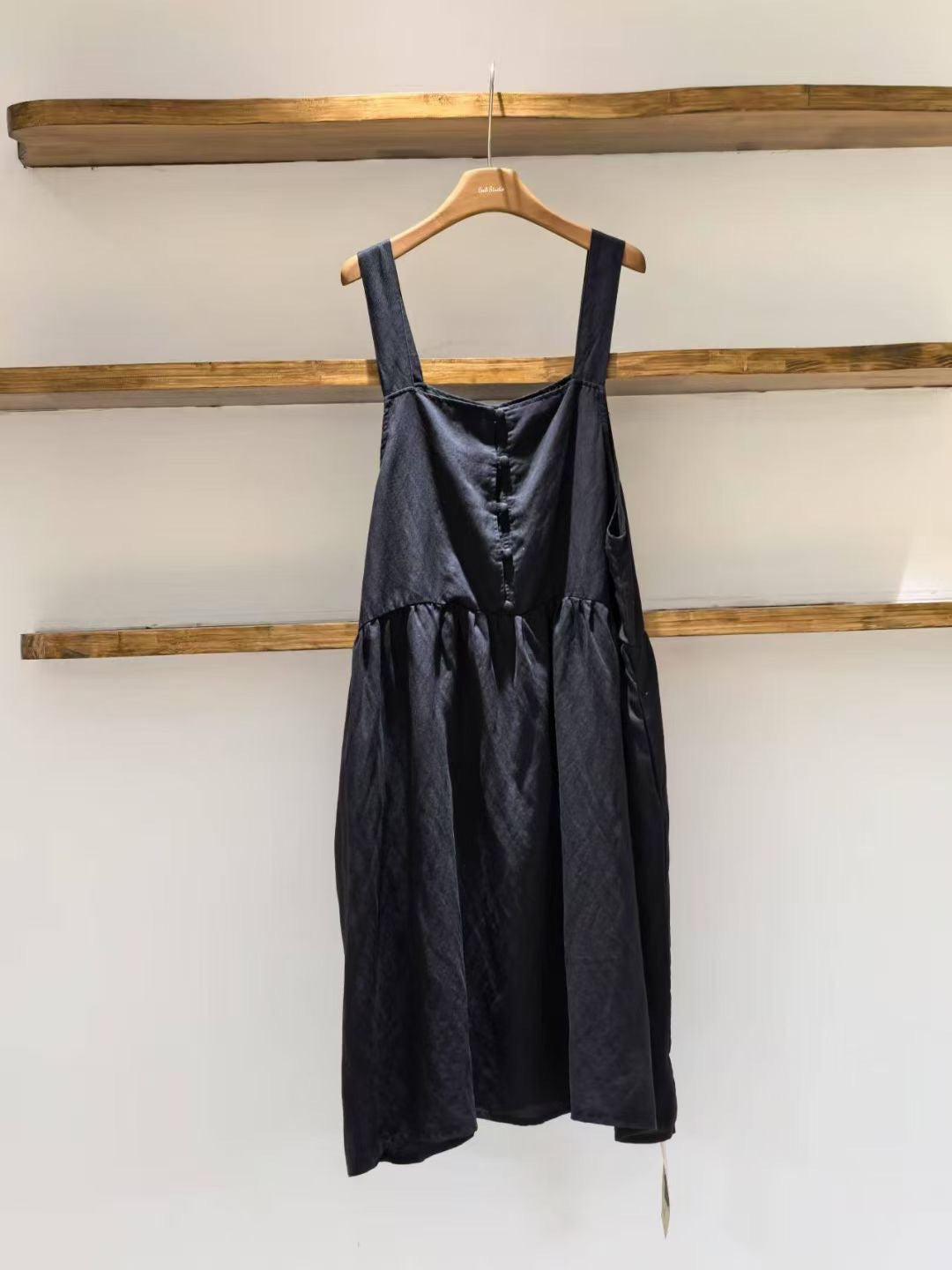 Femme Afslappet Fit Knap-Front Solkjole Stilla