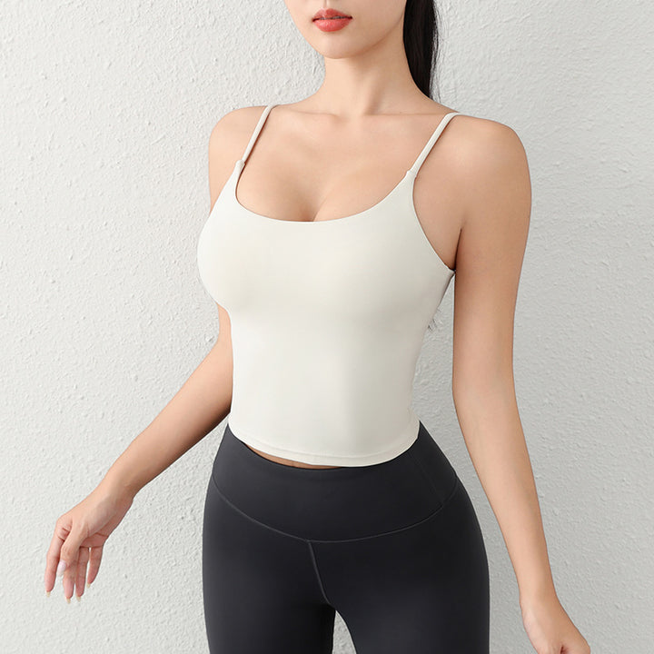 Dame Sporty Tanktop med kvalitets, åndbare materialer og justerbare stropper Stilla