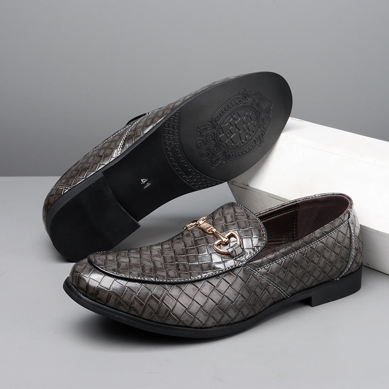 Mændemode-Forward quiltede loafers Stilla