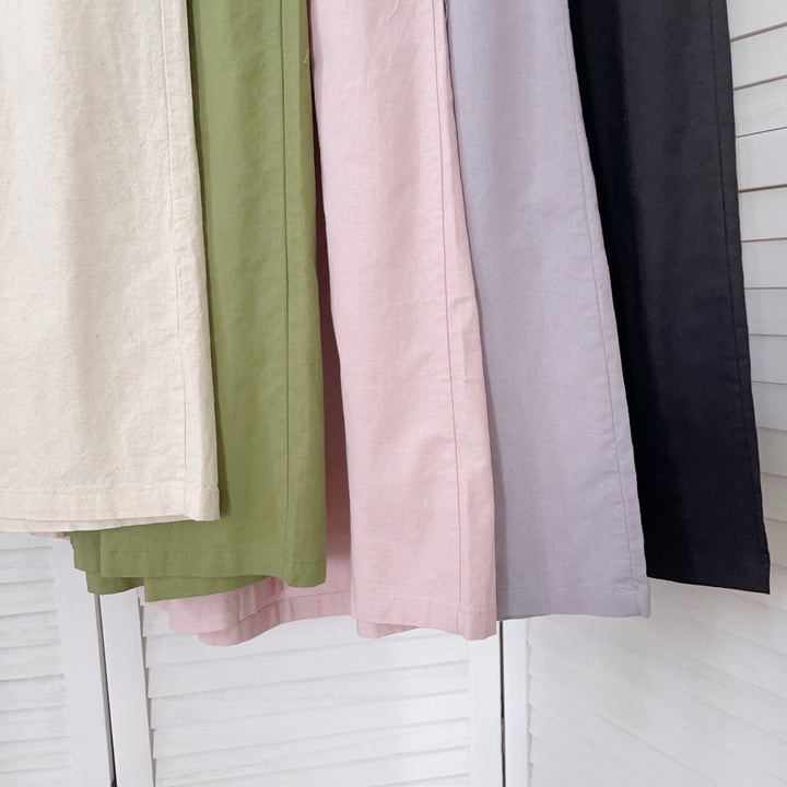Femme Bred Linned-Culottes Stilla