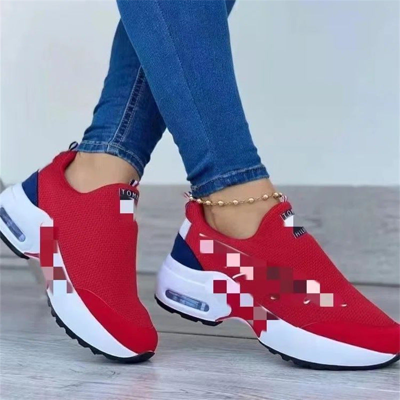 Dame Behagelige Slip-On Sneakers med åndbar overfladestruktur Stilla