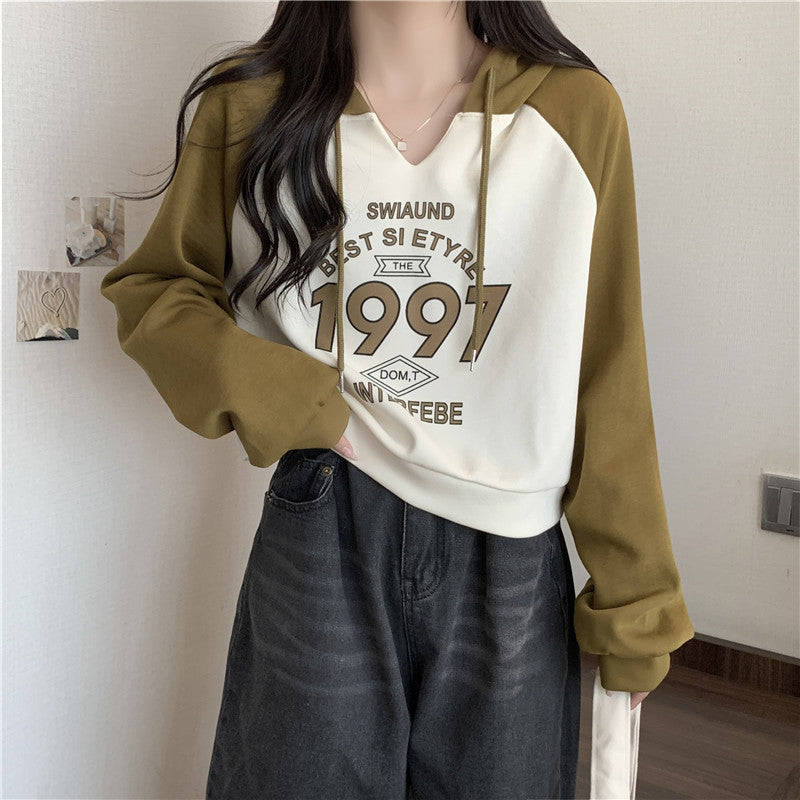 Femme Cropped Hoodie Stilla