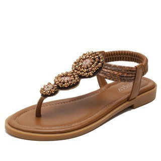 Dame toe separator med elegant strass pynt og fleksibel rem Stilla