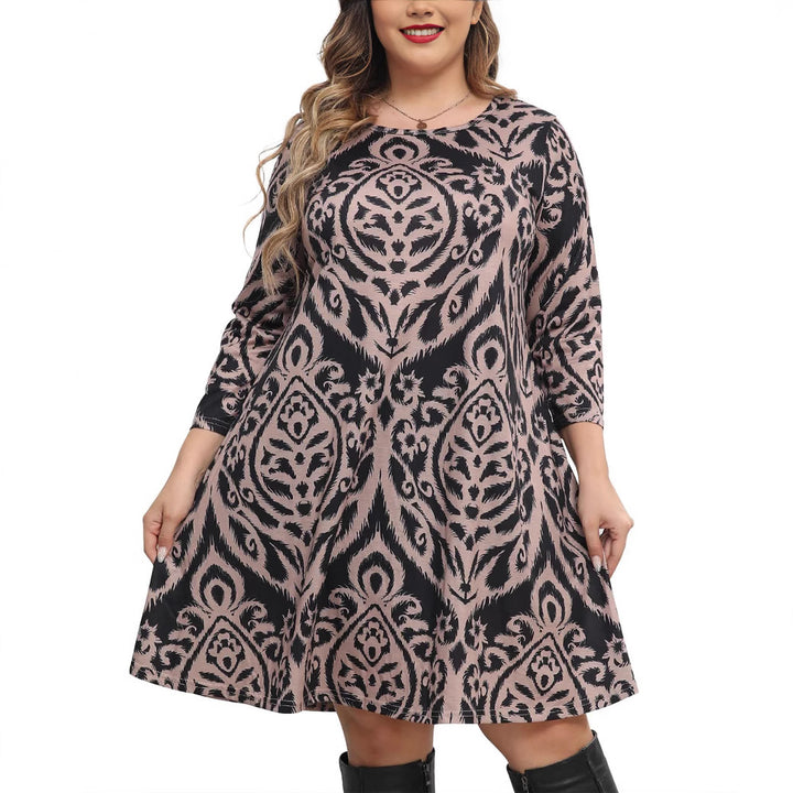 Dame Mode Tøj Kjole i elegant Boho-stil Stilla