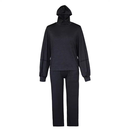 Damer Sporty fritidsoutfit med hætte og løs pasform Stilla
