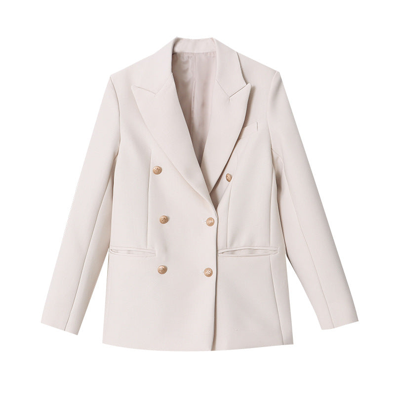 Kvinder klassisk dobbeltradet blazer Stilla