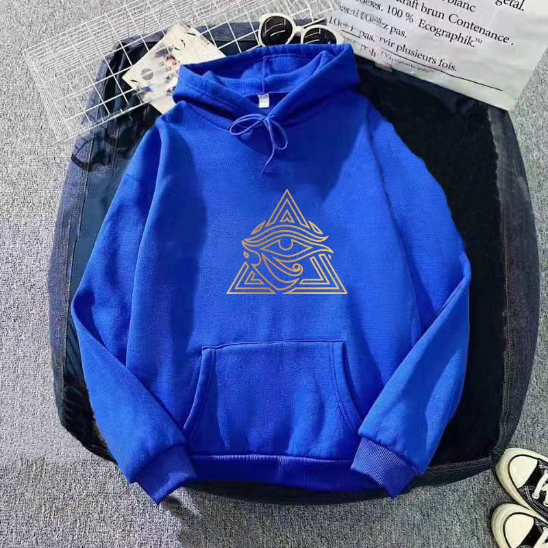 Kvindernes hoodie med kunstnerisk grafisk design Skovae