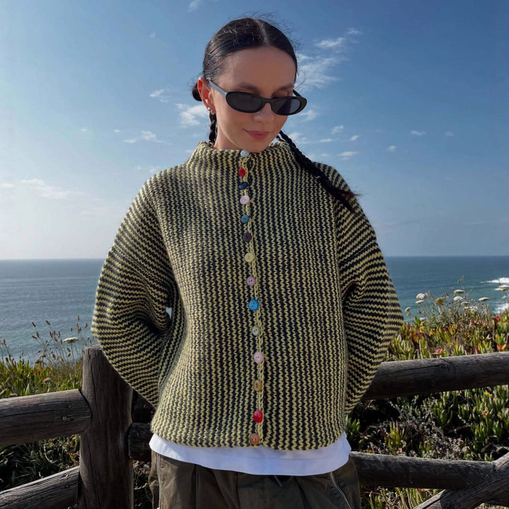 Damer stilfuld strikket sweater Stilla