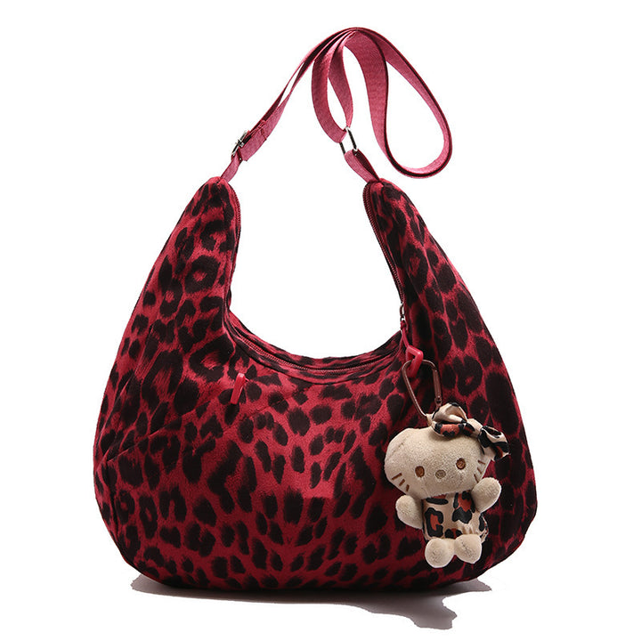 Femme Stilfuld Dyrtryk Hobo-Taske Stilla