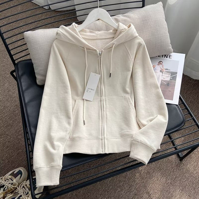 Damer casual hoodie jakke med sporty snit Stilla