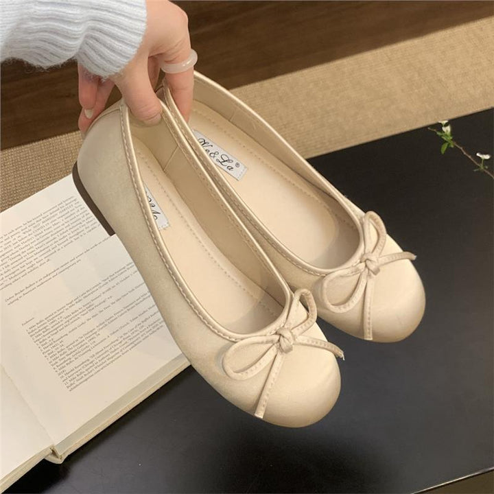 Femme Bånd-Detalje Ballerinaer Stilla