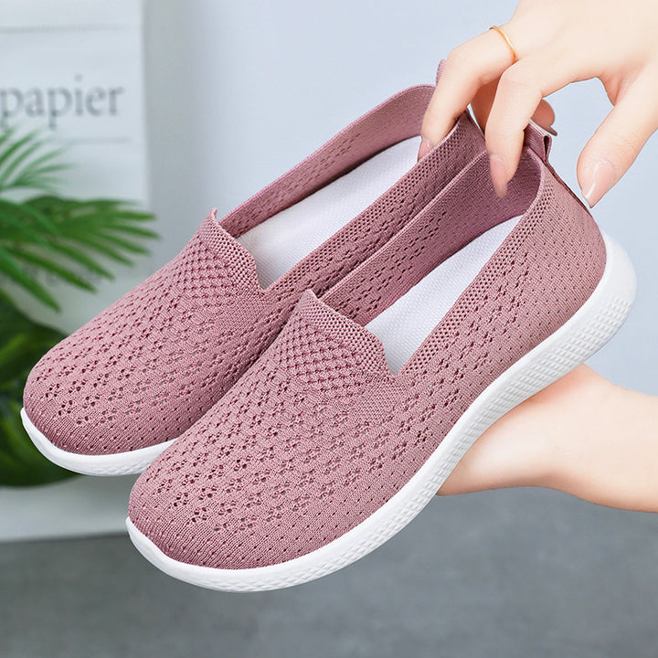 Dame Åndbar Slip-On Løbesko med fleksibelt Mesh-Overmateriale Stilla