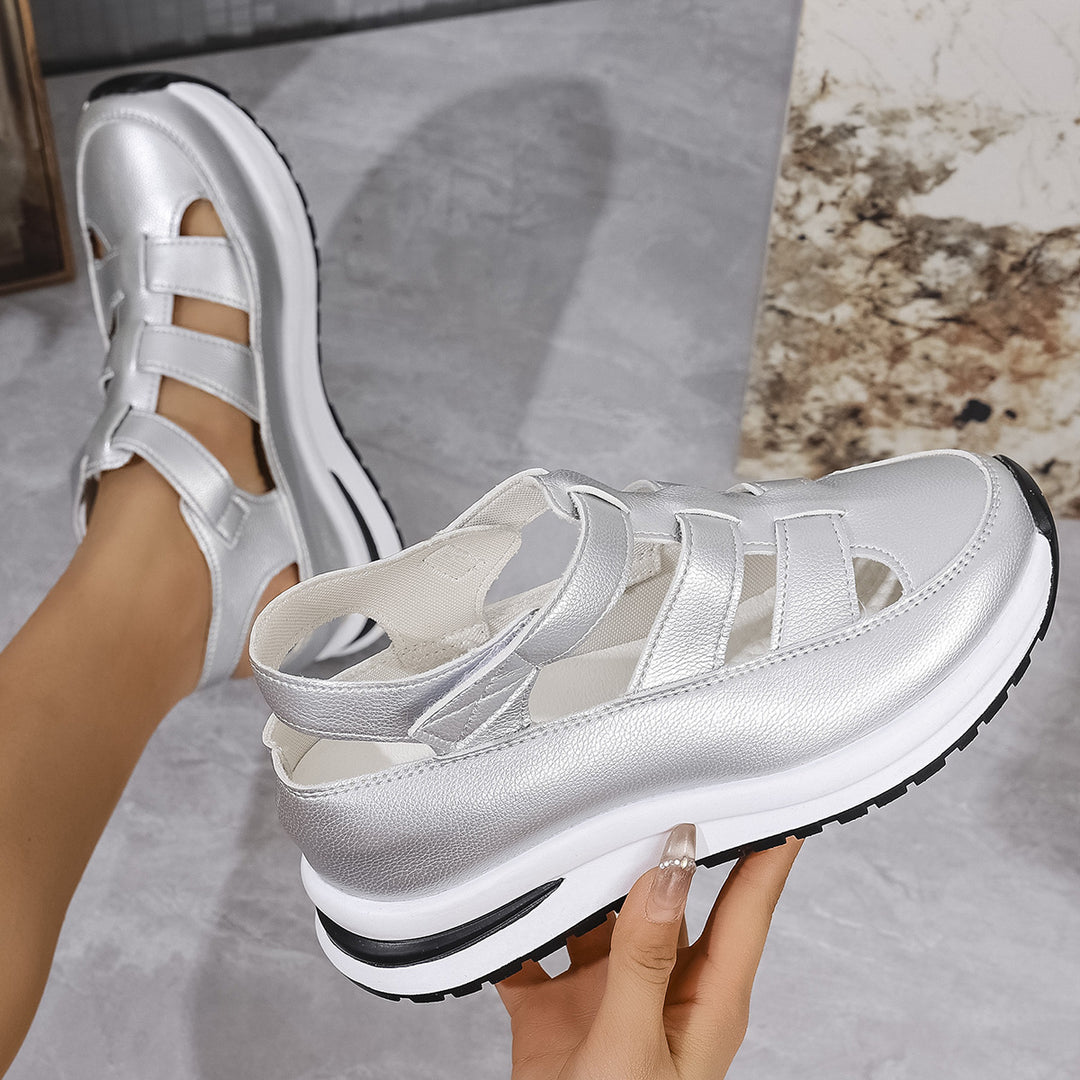 Dame Komfort Strappy Sport Sandaler med åndbart design Stilla