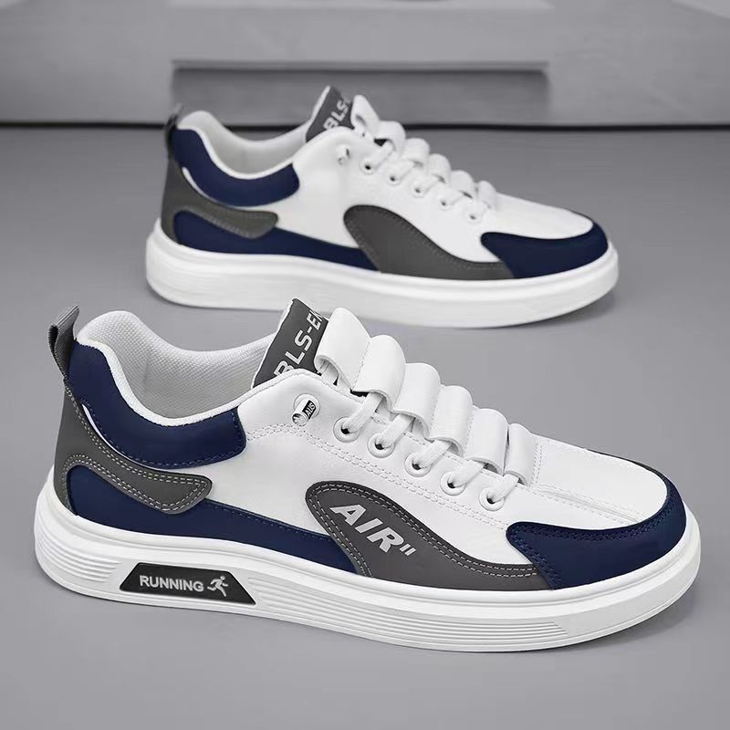 Herrer sporty sneakers med åndbar mesh-overflade og støddæmpningsteknologi Stilla