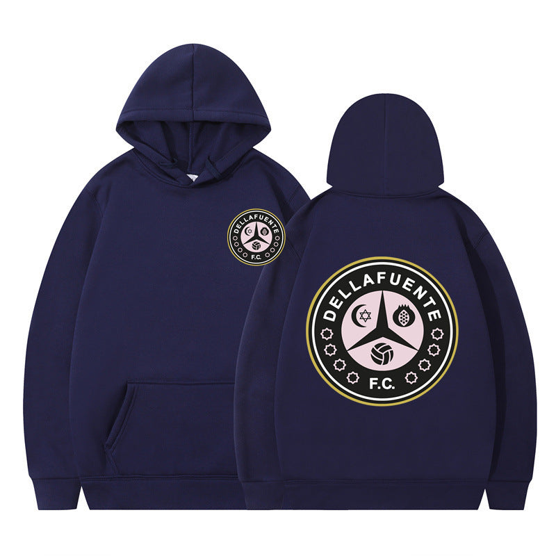 Kvinders hættejakke med præget logo og blød fleece Skovae