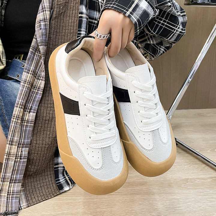 Dame sneakers med åndbar overfladestruktur og fleksibel sål Stilla