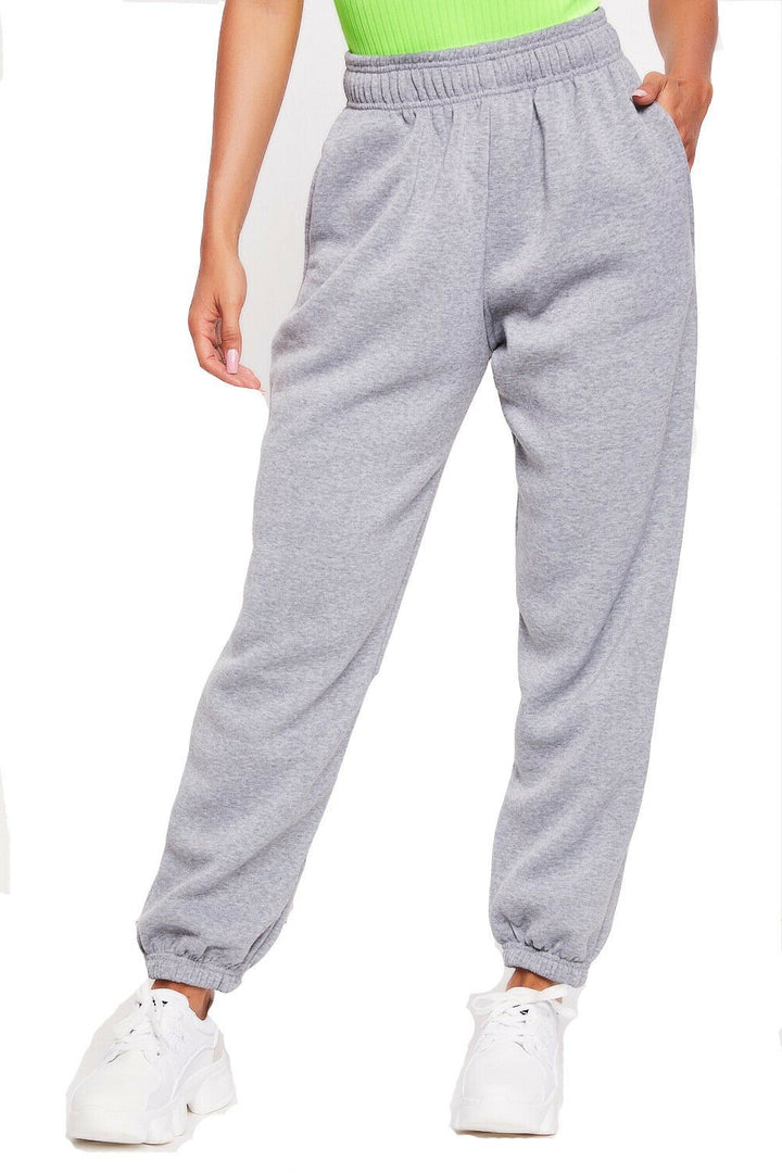 Kvindernes komfortable sweatpants med elastisk talje og manchetter Skovae