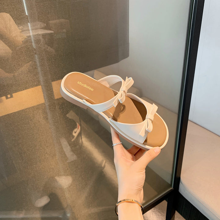 Dame elegante Slide Sandaler med justerbare spænder Stilla