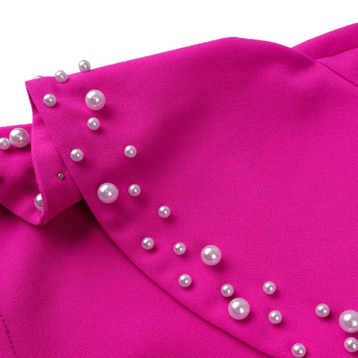 Damer Elegant Figurtilpasset Maxikjole med Ruffles detaljer Skovae