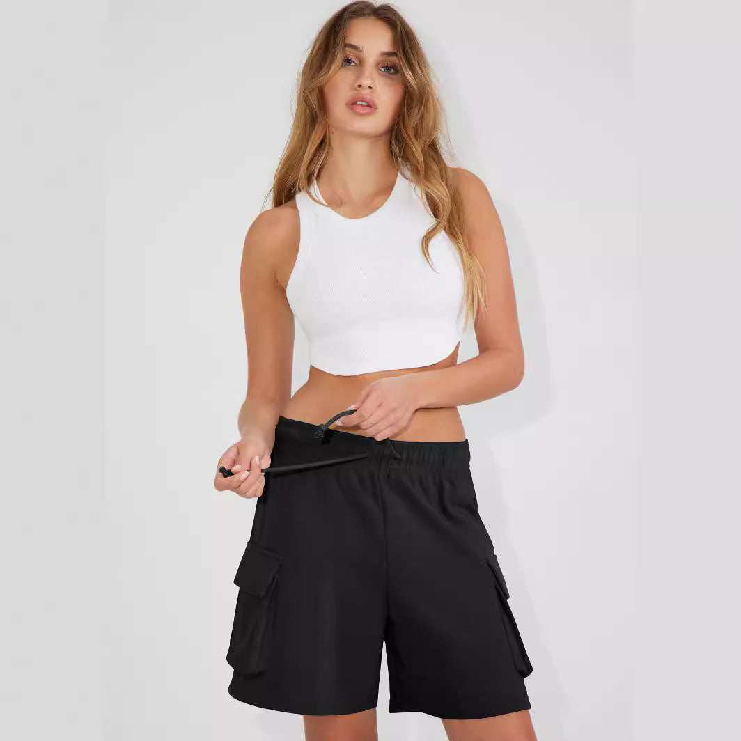 Dame Sporty Cargo Shorts Stilla