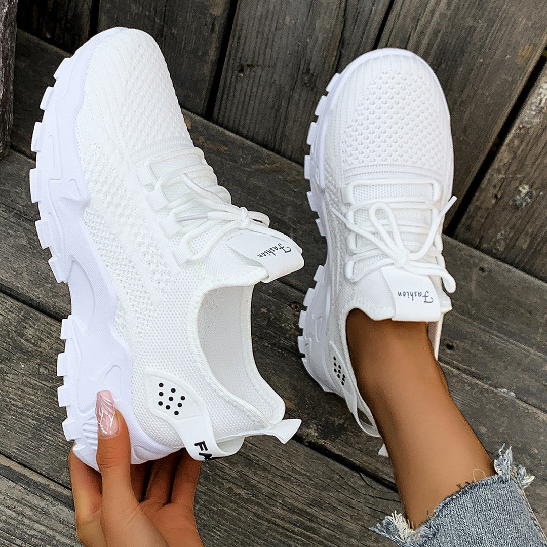 Femme Letvægts Strik Sneakers Stilla