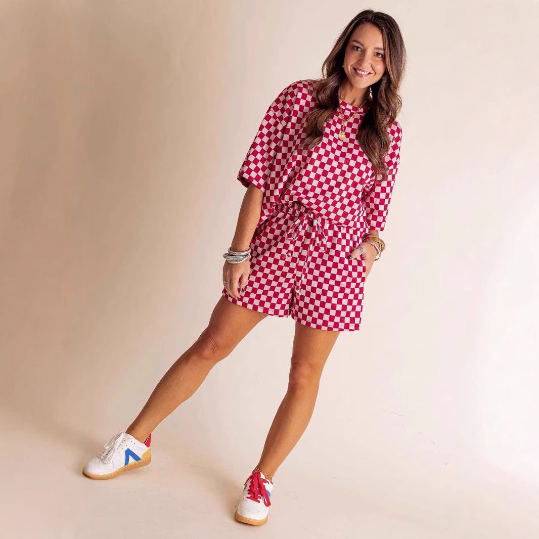 Femme Casual Ternede Loungewear Sæt Stilla