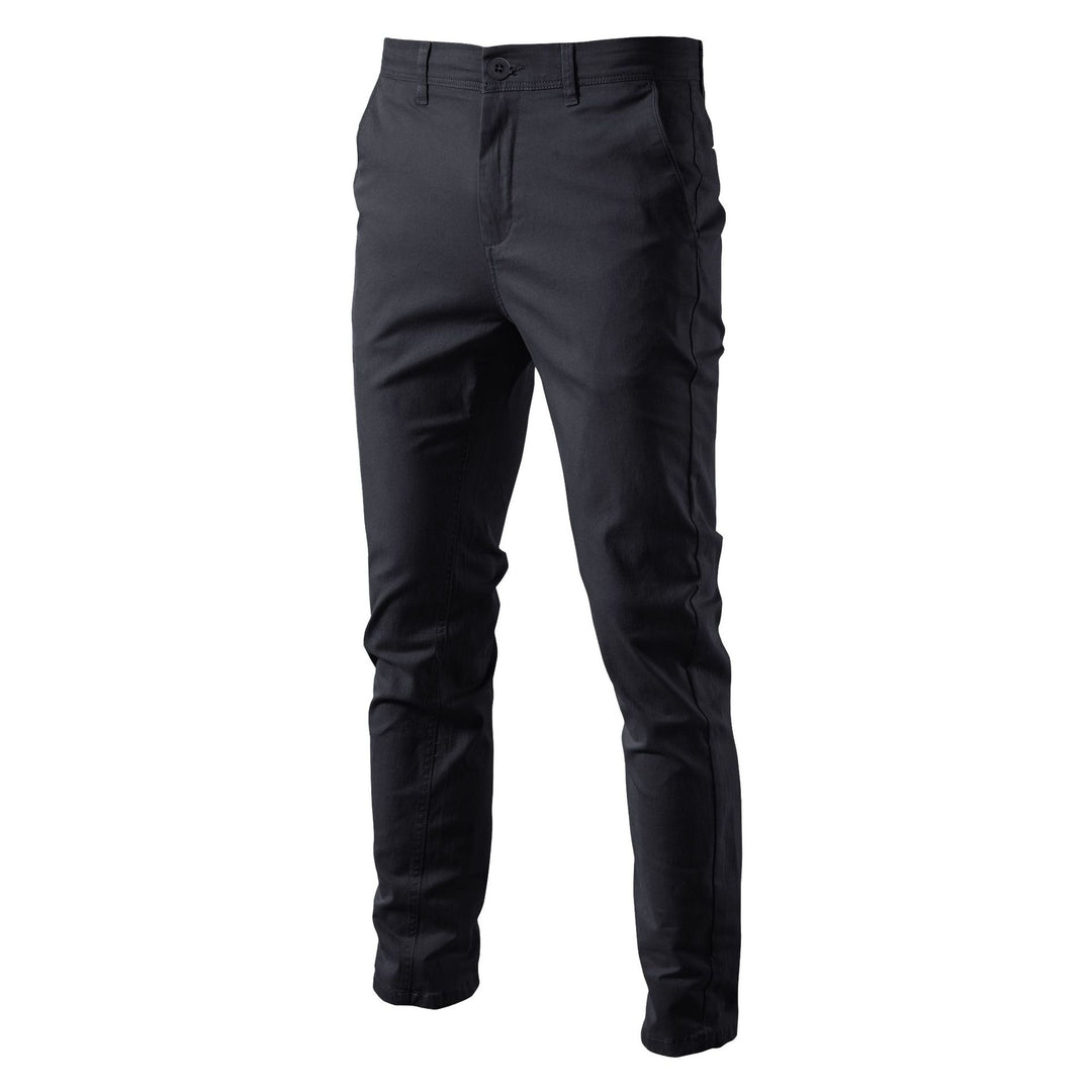 Herrer Chino-bukser med elastisk talje og moderne slim-fit-snit Stilla