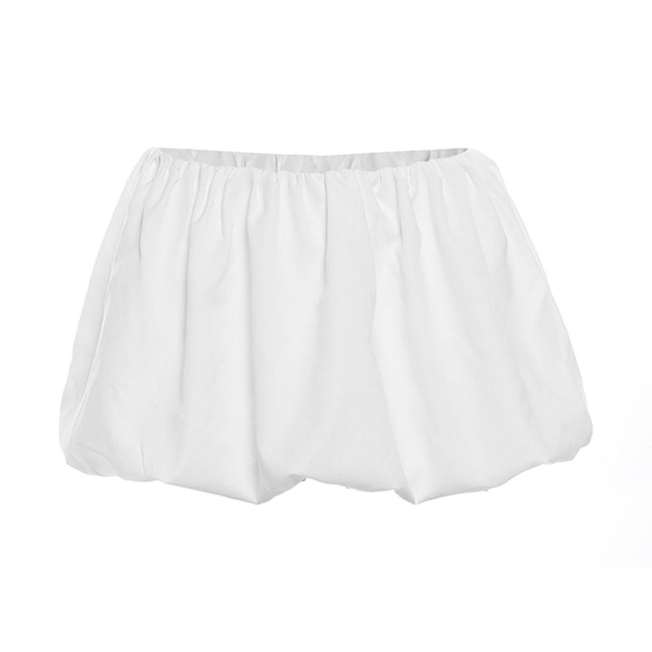 Dame Voluminøse Shorts med elastisk talje Skovae