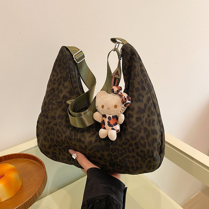 Femme Stilfuld Dyrtryk Hobo-Taske Stilla