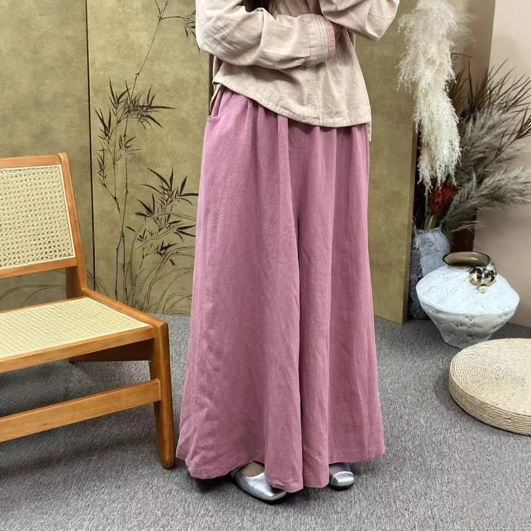 Femme Relaxed Fit Høj talje Maxi-bukser Stilla