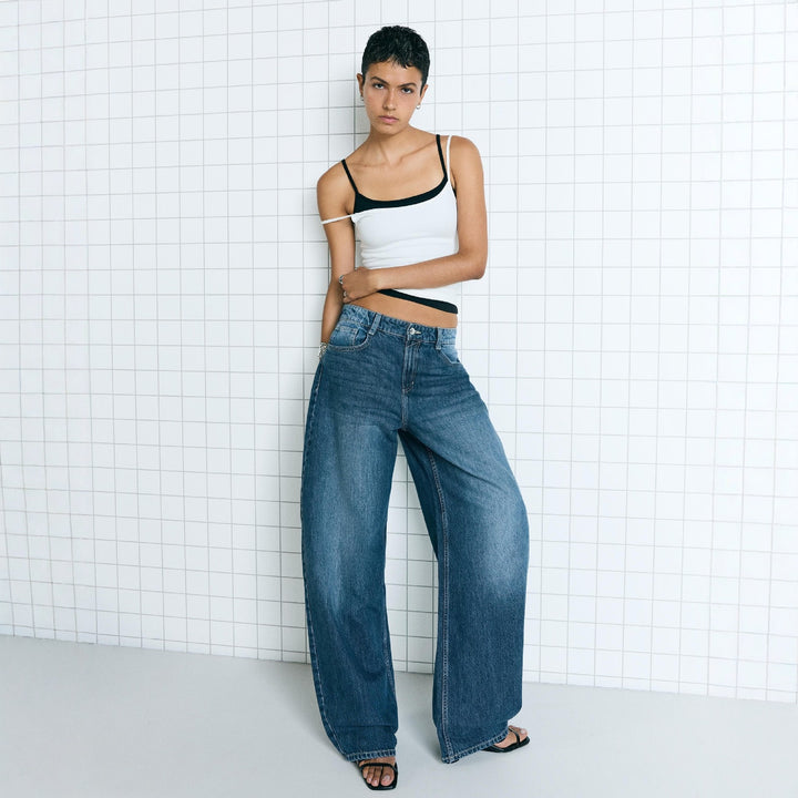 Dame Oversized Jeansjakke Skovae