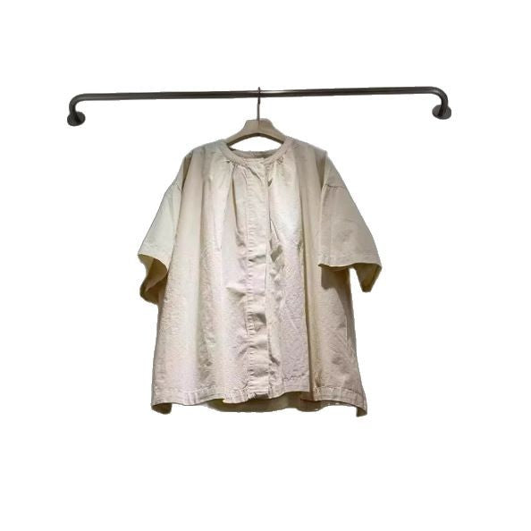 Femme Oversized Casual Bomuldsbluse Stilla