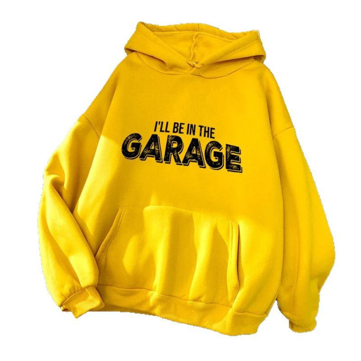Kvinders Hoodie med Creative Garage Motiv Skovae