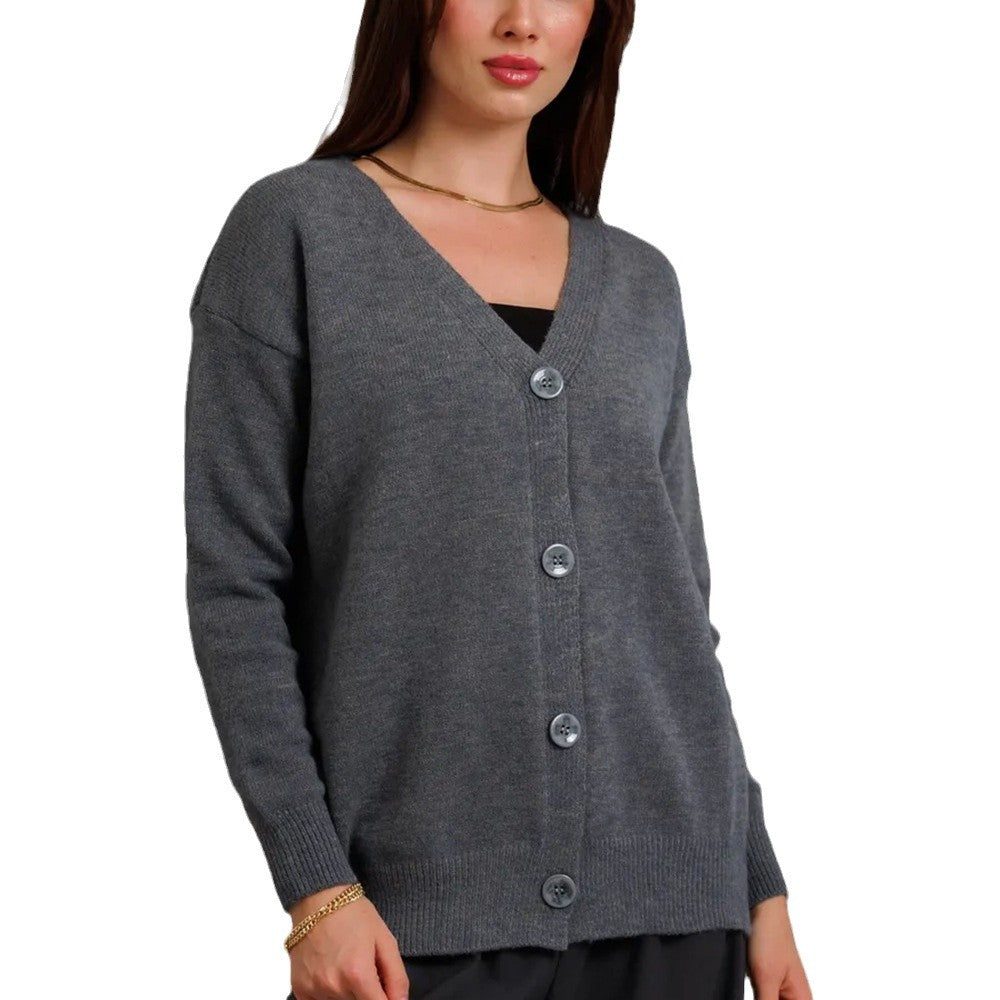 Femme Luksuriøs Blød Strik-Cardigan Stilla
