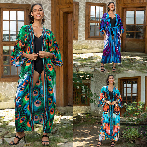 Dame Strandkimono Stilla