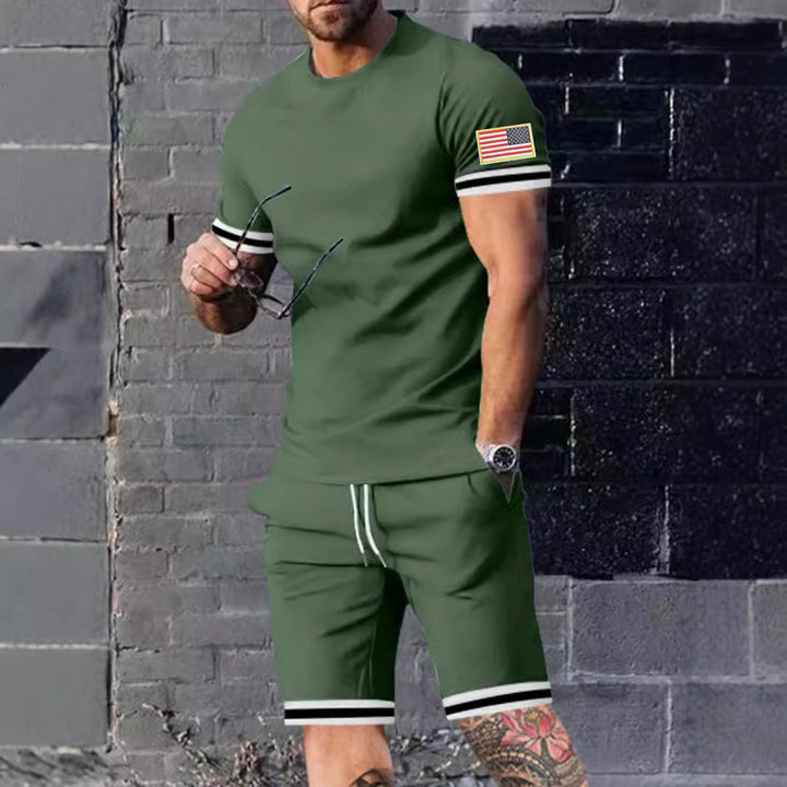 Herrer fritids-shorts og T-shirt sæt Stilla