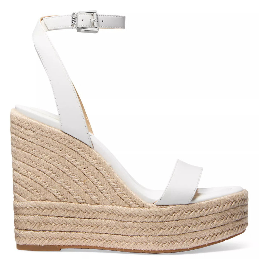 Femme Espadrille Wedge Sandaler med justerbar ankelrem Stilla