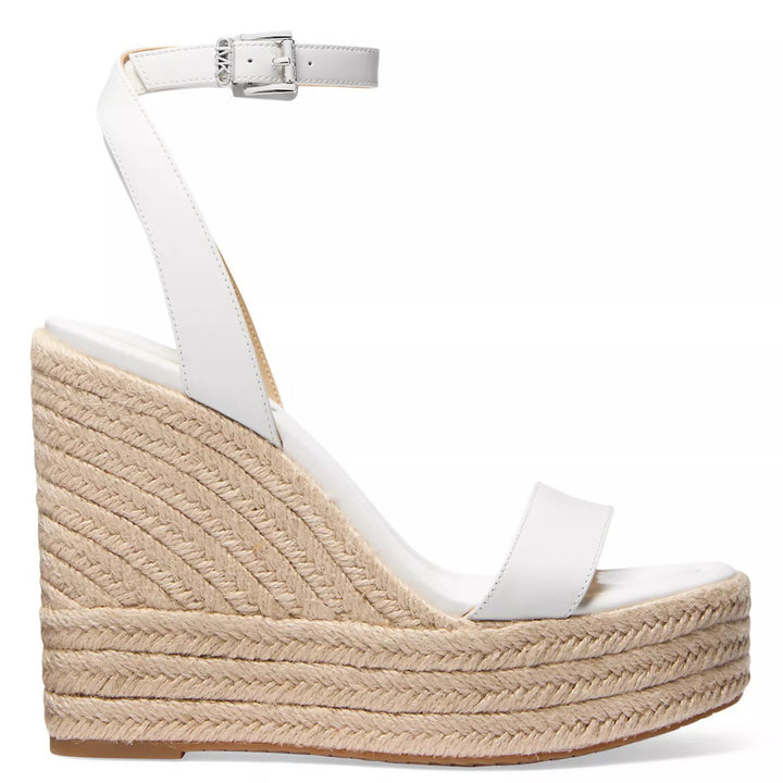 Femme Espadrille Wedge Sandaler med justerbar ankelrem Stilla