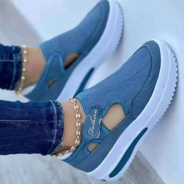 Dame Let Åndbar Slip-On Sneakers Stilla