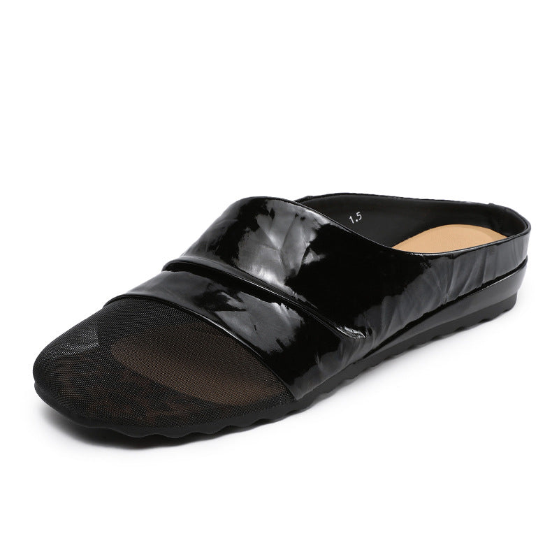 Dame Slip-On Komfort Clogs med åndbart mesh-overmateriale Stilla