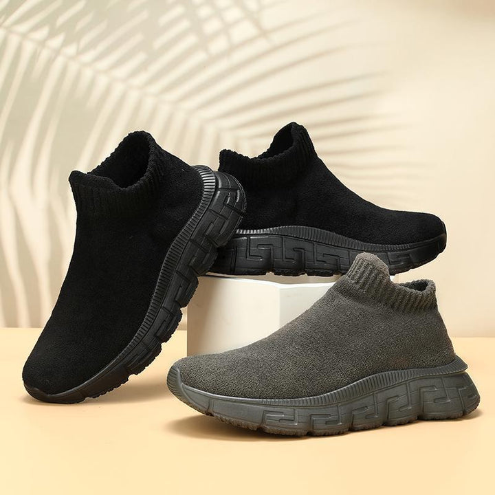 Herrer Slip-On Elastisk Ankelsko Stilla