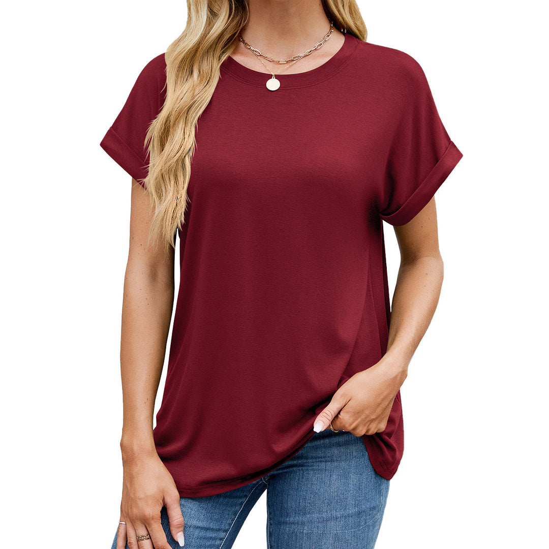 Stilla | Essential Plain Solid Rund Løs Tee