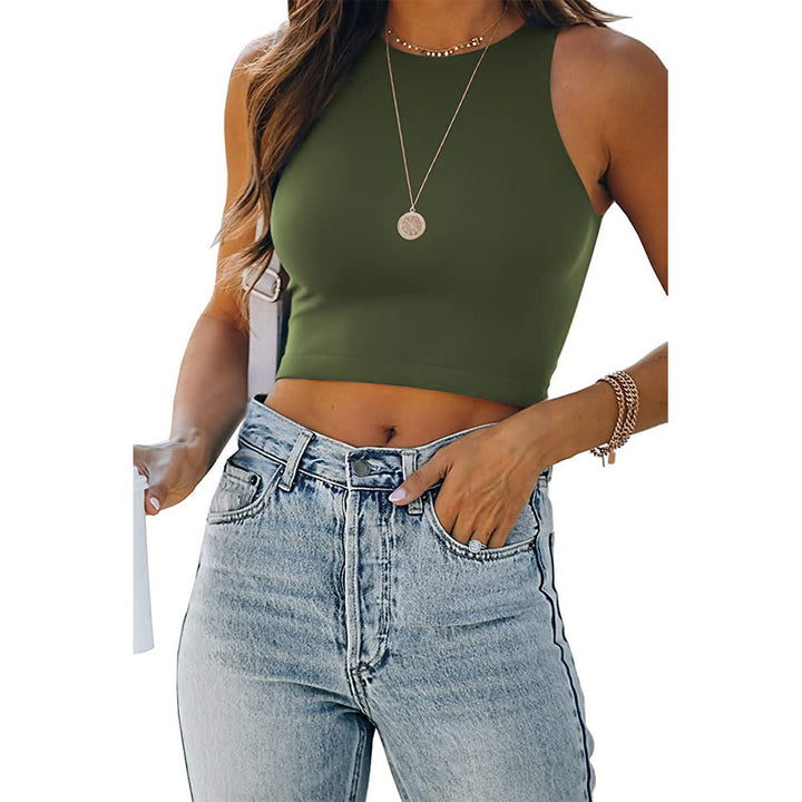 Dame figursyet Crop Top Stilla