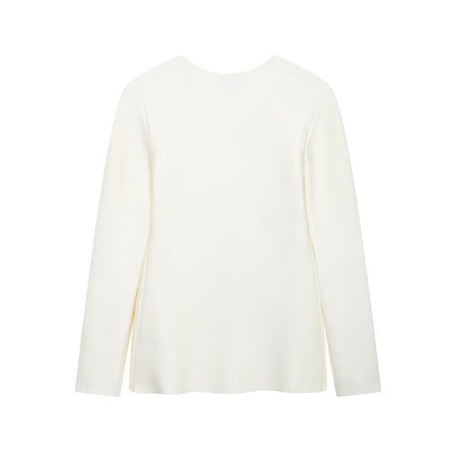 Dame Casual Vinklet Blazer med Statement-Knapdetalje Stilla