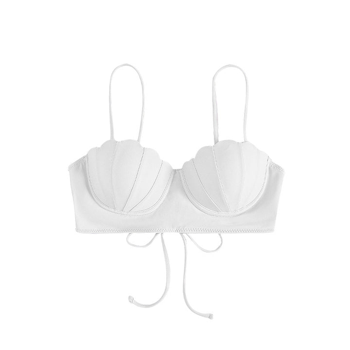 Dame bikini-top med elegant musling-design Skovae