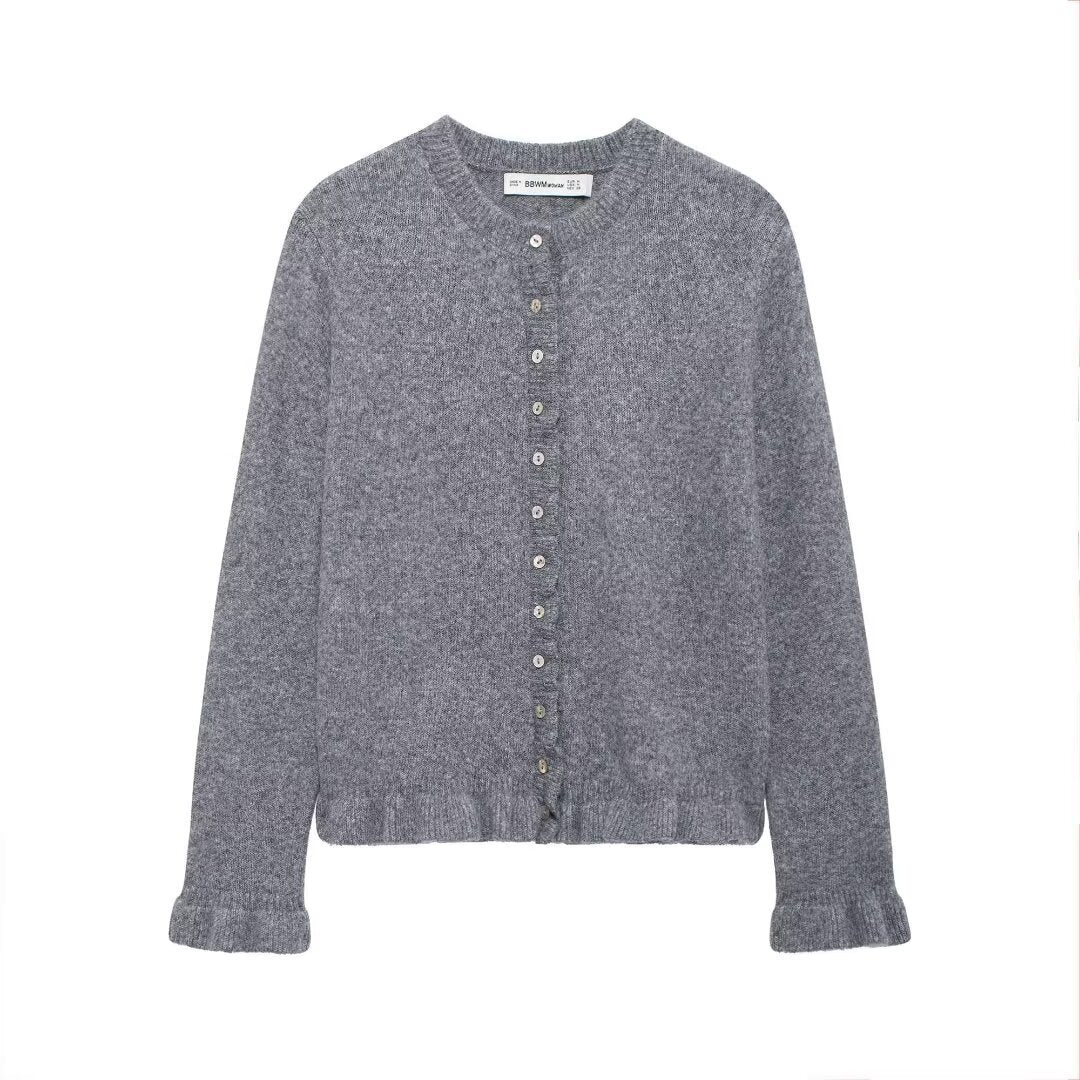 Femme Classic Strikcardigan Stilla