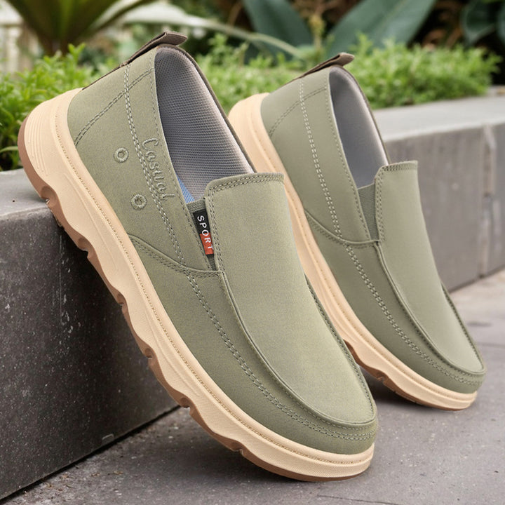 Dame fritid Slip-On sko med skridsikker sål og behageligt indvendigt foer Stilla