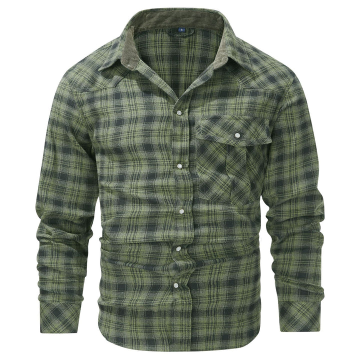 Herrer ternet flannel skjorte Stilla
