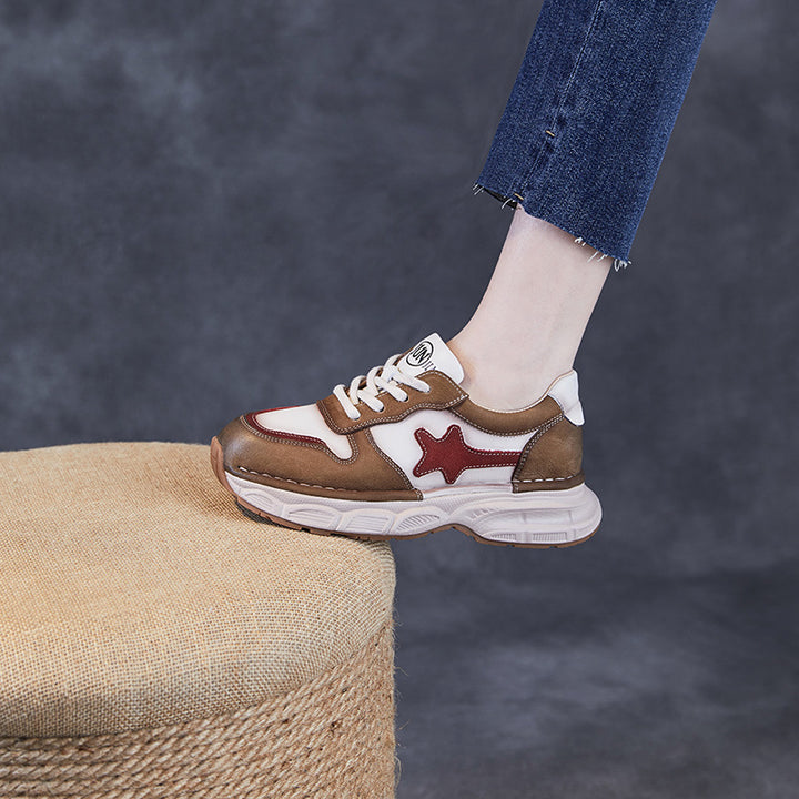 Herrer Stilfulde Chunky Snørebånd Sneakers Stilla
